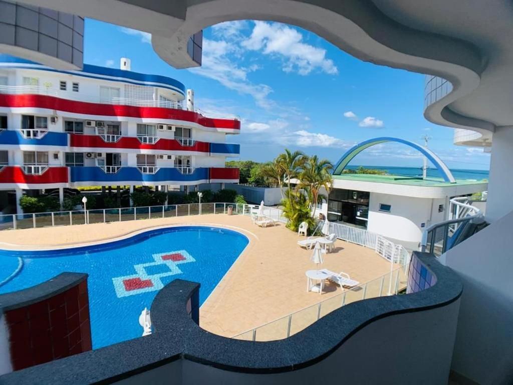 Maravilhoso Apto Com Vista Mar E Piscina-Hb03F Florianopolis Exterior photo