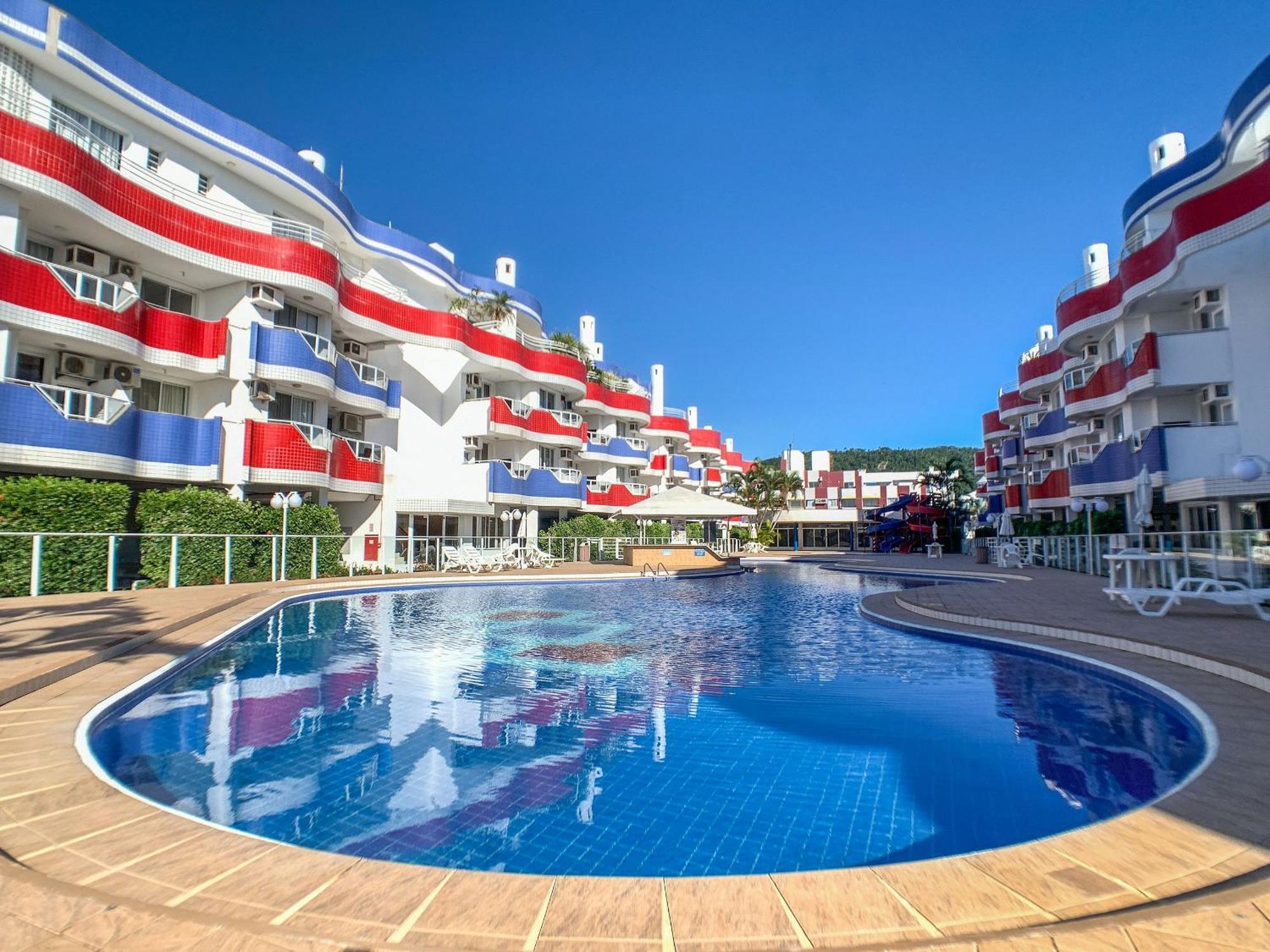 Maravilhoso Apto Com Vista Mar E Piscina-Hb03F Florianopolis Exterior photo